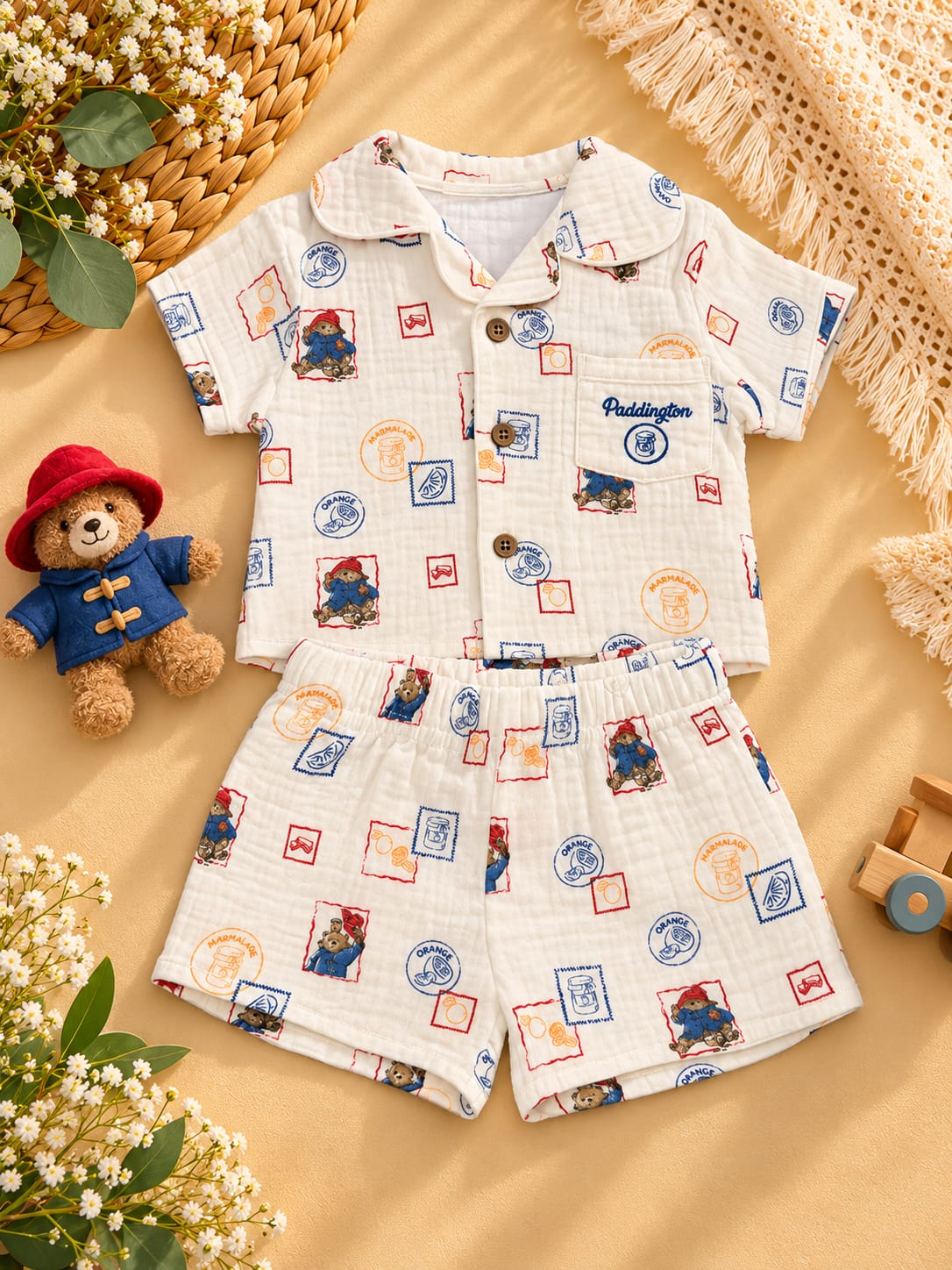 Paddington Shirt & Shorts Set